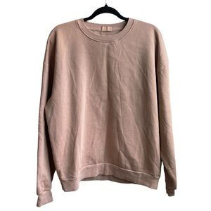 Nuuds Classic Crewneck Sweatshirt in Sand (Small)